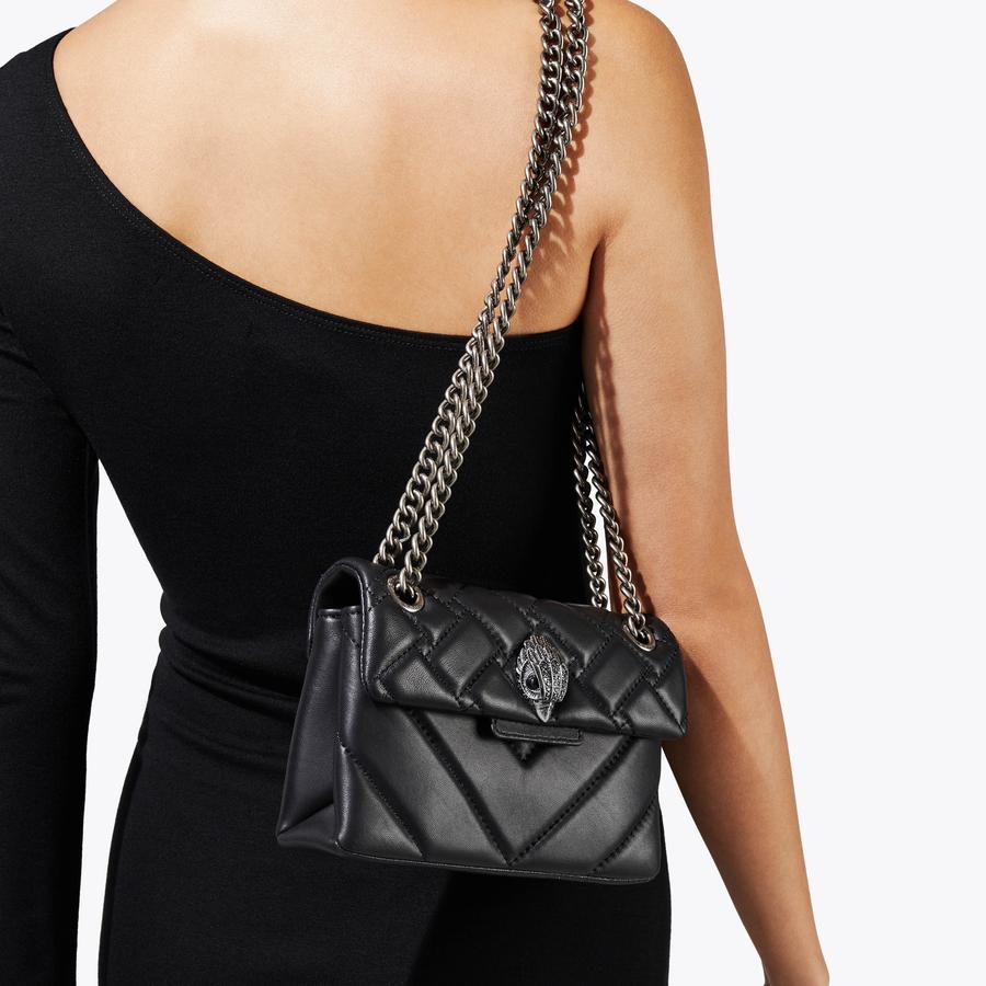 Kurt Geiger London MINI LEATHER KENSINGTON BAG
