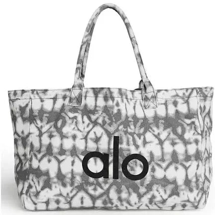 Alo tie dye tote bag